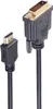 shiverpeaks HDMI/DVI-D 1m, 1 m, HDMI, DVI, Männlich, Produktbild-Vorschau 1