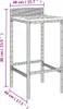 vidaXL 5 tlg. Gartenbar Set Schwarz Poly Rattan & Produktbild-Vorschau 7