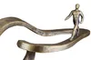 Gilde Skulptur, "Path", resina, color bronzo, confezione Anteprima dell’immagine prodotto 9