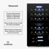 Klarstein vinotéka, 2 zóny, malá, 80 l, sklenené dvere, Náhľad obrázku produktu 2
