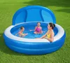 Family Pool "Summer Days", Ø 241cm x 140cm (blau/weiß) Produktbild-Vorschau 28