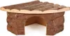 Trixie Jesper Nagerhaus aus Naturholz, Braun, 42x15x30 cm, Produktbild-Vorschau 1