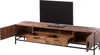 home24 Tv-Lowboard - 1 Fach - Pinie Massiv / Metall - 200 Produktbild-Vorschau 3