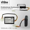 vhbw Akku kompatibel mit AL-KO Robolinho 500 E (119833) Produktbild-Vorschau 5