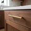 Möbelgriff Aurora 256 mm, gebürstetes Gold, Edelstahl, Produktbild-Vorschau 6