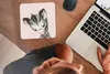 MuchoWow® Mauspad Mousepad Zebra - Kinder - Rosa 20x20 cm - Produktbild-Vorschau 3