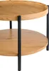 CLP Couchtisch Corbitan rund aus Holz 2 Ebenen Produktbild-Vorschau 5