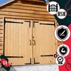 KOTARBAU® Angolo per finestre 250 x 250 1 coppia di angoli Anteprima dell’immagine prodotto 2