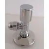 A close-up studio shot of a chrome angle valve against a white background. Produktbild-Vorschau