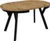 Esstisch ARI Rund 90-190 cm Ausziehbar Eiche Artisan Produktbild-Vorschau 1