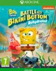The cover art for the video game Spongebob Squarepants: Battle for Bikini Bottom - Rehydrated, featuring Spongebob, Patrick, and Sandy. Produktbild-Vorschau