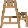 dobar Stabiler Klapphocker ausHolz, 2 Stufen Tritthocker Produktbild-Vorschau 3