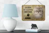 Blechschild Spruch 18x12cm Perser Katze ohne kein Heim Produktbild-Vorschau 4