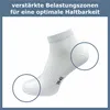 Gawilo  Kurze Sportsocken Damen & Herren (6 Paar), Hellgrau Produktbild-Vorschau 6