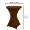80x110cm koktejlové ubrusy Stretch Elastan koktejlový stůl Náhled obrázku produktu 2
