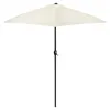 Składany parasol ogrodowy balkonowy regulowany 210 cm Podgląd zdjęcia produktu 1