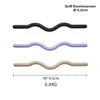 Silikon SZ Curl Stange für Krafttraining 7 kg Lila | Produktbild-Vorschau 5