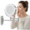Mucola nástenné zrkadlo vrátane LED 10x make-up zrkadlo Náhľad obrázku produktu 7
