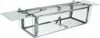 A metal cage trap for rodents, shown against a white background. Voir les images du produit
