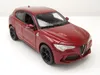 Alfa Romeo Stelvio Rot 1:24 BBURAGO Produktbild-Vorschau 9
