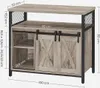 Komoda z 2 przesuwnymi drzwiami LOFT Podgląd zdjęcia produktu 8