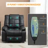 HOMCOM Massagesessel Fernsehsessel mit Liegefunktion 8 Produktbild-Vorschau 4