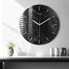 Wallfluent Hodiny - Kulaté Skleněné Nástěnné Hodiny - Tichý Náhled obrázku produktu 2