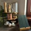 Küchen-Eckregal, Küchenregal, Gewürzregal, Spanplatte, Produktbild-Vorschau 6