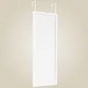 A white over-the-door mirror with two hooks for hanging. Anteprima dell’immagine prodotto