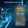 K9 Ruční zvuková karta Live Sound Board Set se změnou hlasu Náhled obrázku produktu 3