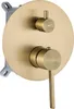 Set Doccia A Incasso REA Foster Brush Gold 25X25X150Cm Anteprima dell’immagine prodotto 7