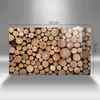 Glas Grabkerzen Untersetzer Motiv Gummifüße - 52x30 cm - Produktbild-Vorschau 4
