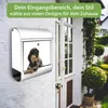banjado Edelstahl Briefkasten mit Zeitungsfach mit Motiv Produktbild-Vorschau 2