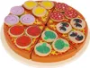 Kruzzel 22471 Drevená krájacia pizza PIZZA 21cm Náhľad obrázku produktu 6