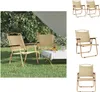 vidaXL Campingstühle 2 Stk. Beige 54x55x78 cm Oxford-Gewebe Produktbild-Vorschau 1