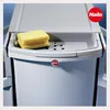 Hailo Multifunktionseimer mit Deckel 12L hellgrau – stabil Produktbild-Vorschau 4
