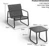 Bealife Balkonset Garten Balkonmöbel-Sets,3-teiliges Produktbild-Vorschau 7