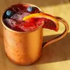 Tasse aus reinem Kupfer – Hochwertiger Trinkbecher aus Produktbild-Vorschau 2