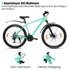 Hiland 27,5 Zoll Mountainbike, Herren und Damen 21 Gang MTB Produktbild-Vorschau 2