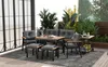 MODFU Zahradní lounge set, zahradní nábytek, sada Náhled obrázku produktu 2