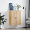 Wandschrank Sonoma-Eiche 69,5x34x90 cm Holzwerkstoff Produktbild-Vorschau 3