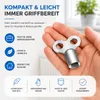 2x Heizkörper Entlüftungsschlüssel für Heizungen Heizkosten Produktbild-Vorschau 8