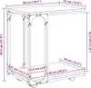 vidaXL Bijzettafeltje, gerecycled hout, 50 x 35 x 55,5 cm, Productafbeelding-voorbeeld 8