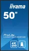 A marketing image for a 50-inch Iiyama ProLite monitor, displaying its size and resolution. Voir les images du produit