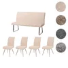 Esszimmer-Set HWC-G55, 4er-Set Stuhl + Sitzbank 160cm, Produktbild-Vorschau 8