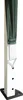 A close-up of a white tent pole with a green fabric cover. Produktbild-Vorschau