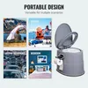 Kempingová toaleta Deluxe - 5 l - Držák toaletního papíru a Náhled obrázku produktu 6