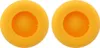 Two yellow silicone controller thumb grips are shown against a white background. Produktbild-Vorschau