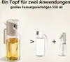 2 in 1 Ölsprüher, 550ml Glas Öl Sprühflasche mit Produktbild-Vorschau 4