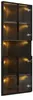 Vetrina angolare in MDF nero con illuminazione a LED, Anteprima dell’immagine prodotto 10